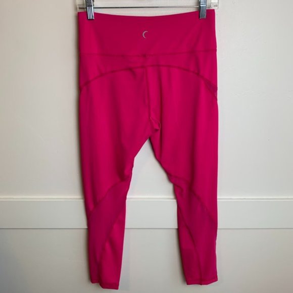 Zyia Fuchsia Mesh Light N Tight Hi-Rise 7/8 Legging - Picture 4 of 9